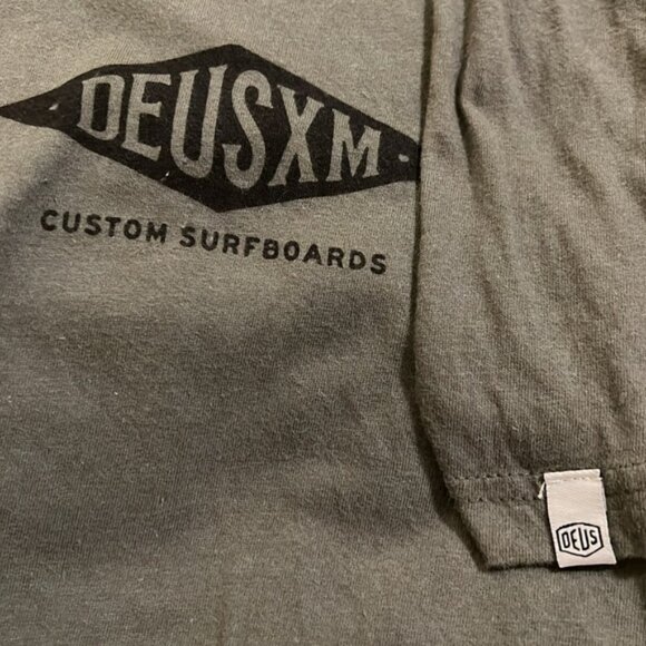 MENS DEUS EX MACHINA CUSTOM SURFBOARDS T-SHIRT - SIZE MEDIUM - Picture 4 of 4